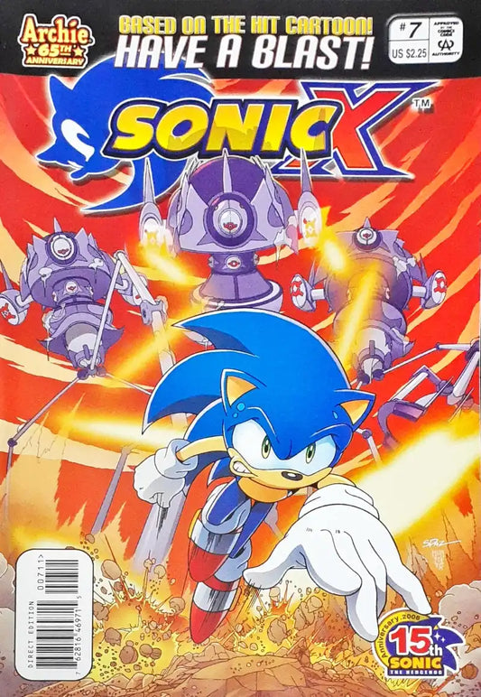 Sonic X - Have a Blast : Archie Comics 65th Anniversary Adventure Series No. 7