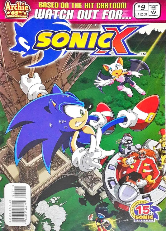 Sonic X : Archie Comics 65th Anniversary Adventure Series No. 9