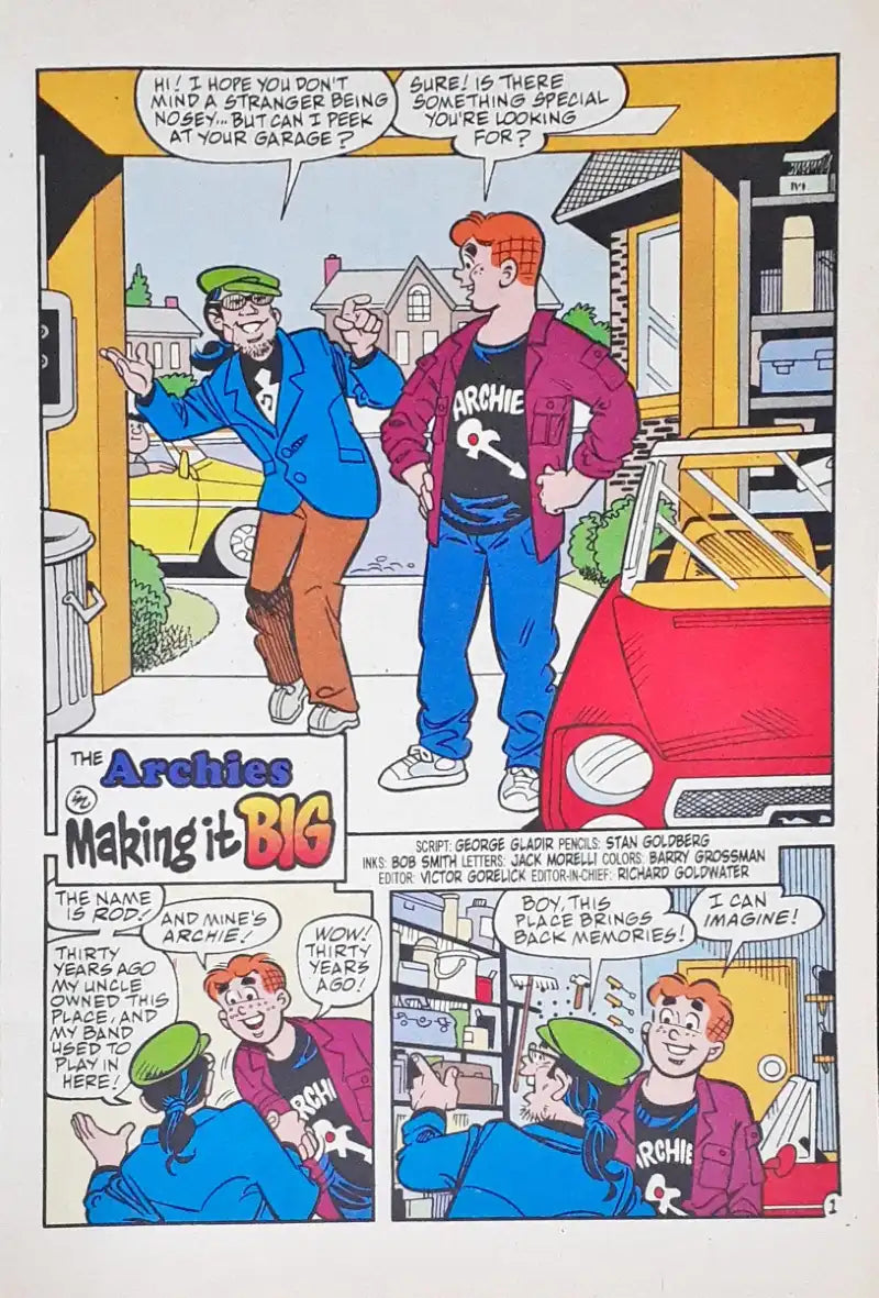 Archie and Friends : Archie Comics 65th Anniversary No. 111 – Books and You
