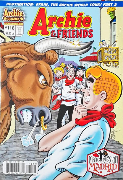 Archie and Friends Manic Mission to Madrid : Archie Comics No. 118