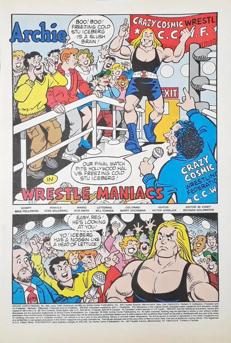 Archie : Archie Comics No. 496 June – Books and You
