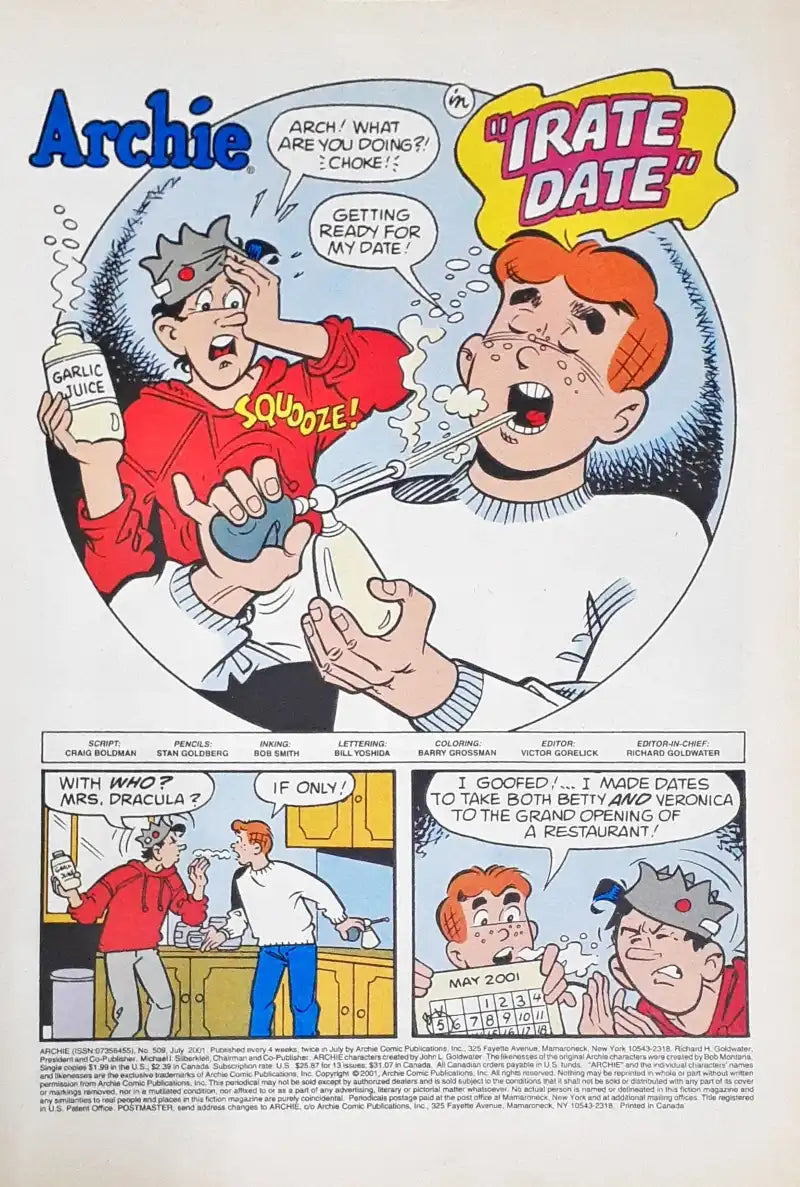 Archie : Archie Comics  No. 509