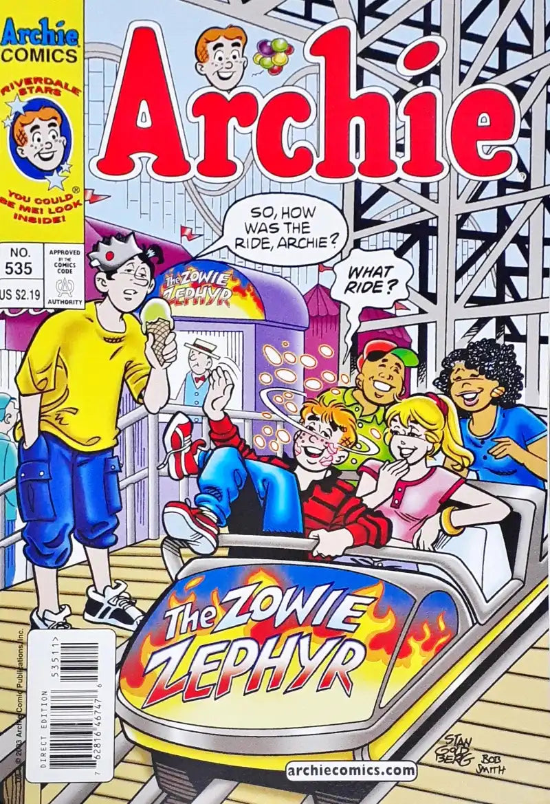 Archie : Archie Comics Riverdale Stars No. 535 The Zowie Zephyr