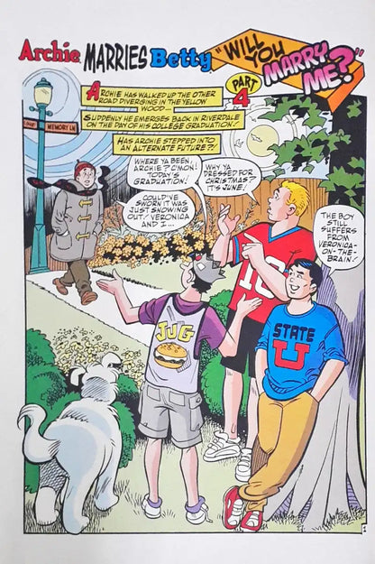 Archie Marries Betty : Will You Marry Me? Part 4 of 6 : Archie Comics No. 603