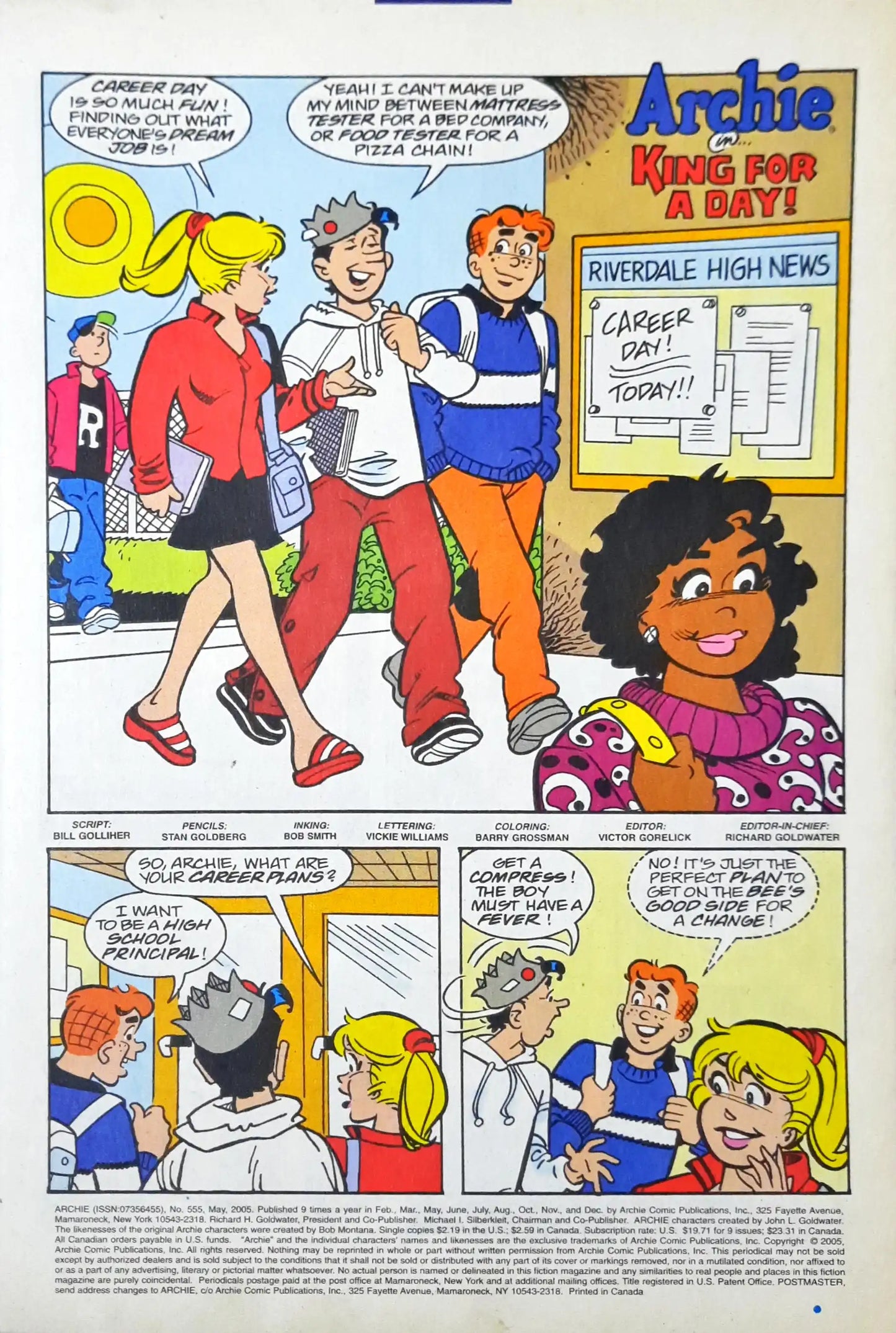 Archie : Archie Comics No. 555