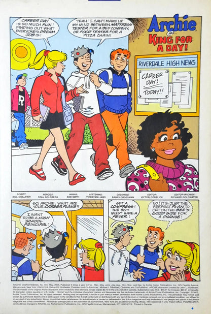 Archie : Archie Comics No. 555