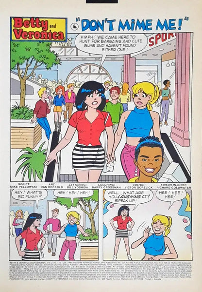 Betty and Veronica : Archie Comics No. 116 Oct