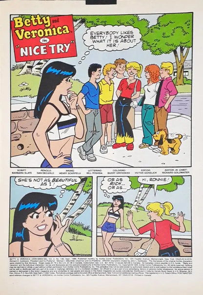 Betty and Veronica : Archie Comics No. 139 Sept