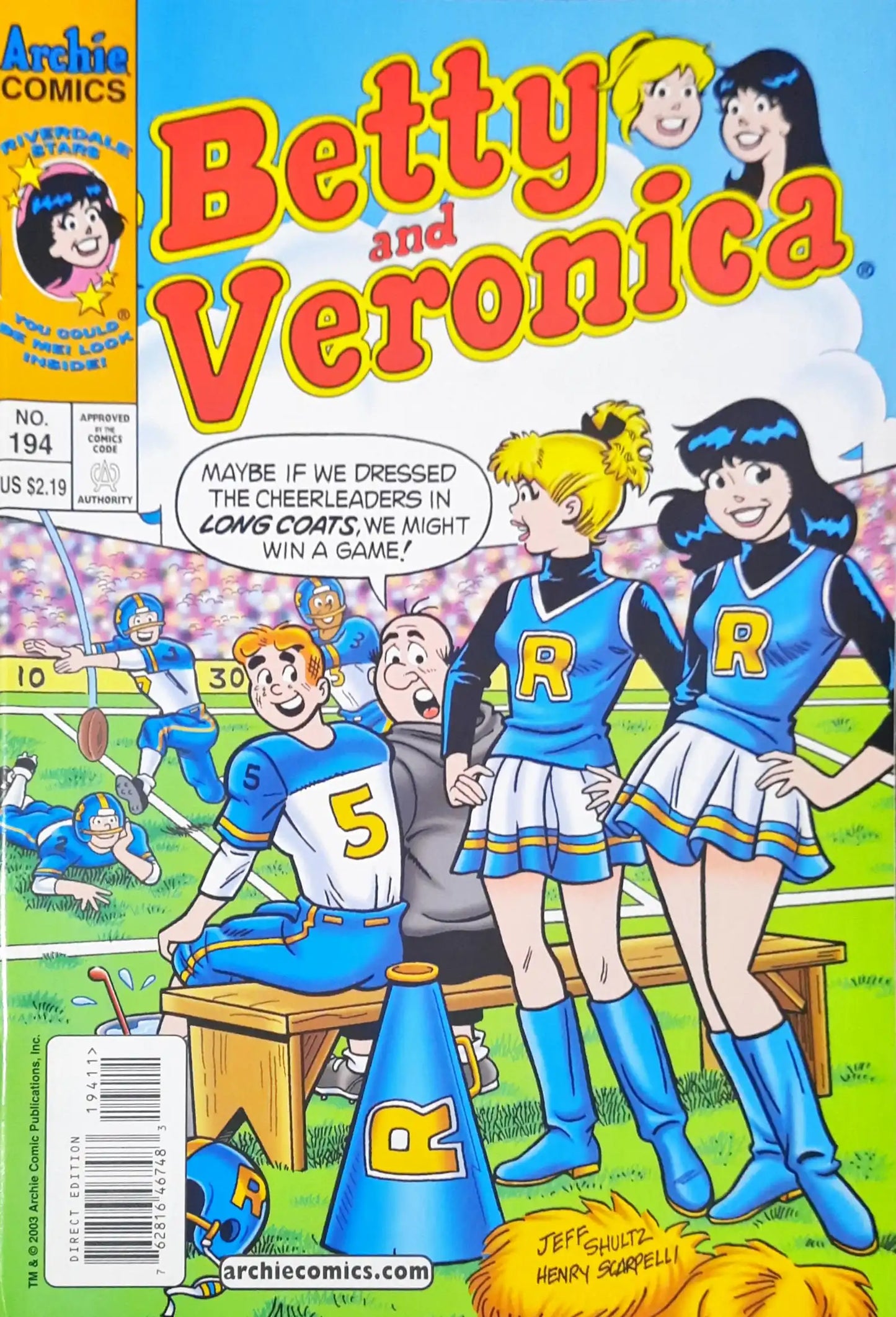 Betty and Veronica : Archie Comics Riverdale Stars No. 194