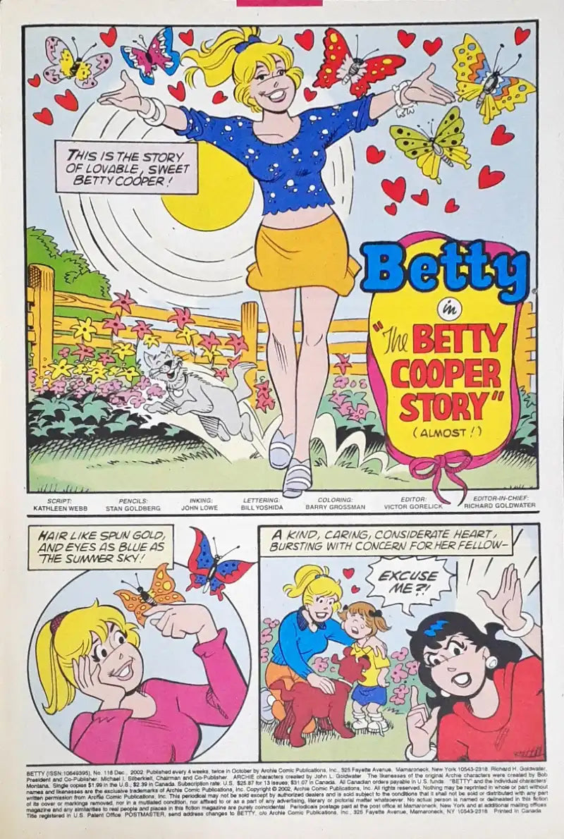 Betty : Archie 60th Anniversary No. 118