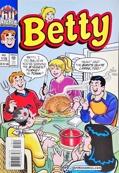 Betty : Archie 60th Anniversary No. 119