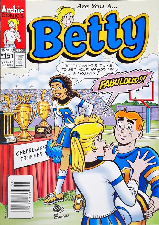 Are You A Betty : Archie Comics No. 151