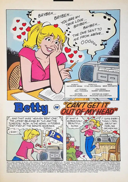 Betty : Archie Comics No. 60 April