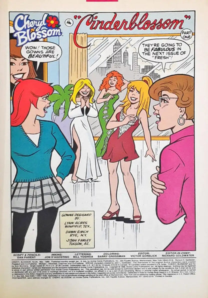 Cheryl Blossom : Archie Comics No. 20 Mar