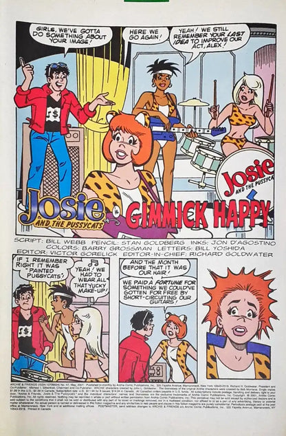 Josie and The Pussycats : Archie and Friends - Archie Comics No. 47