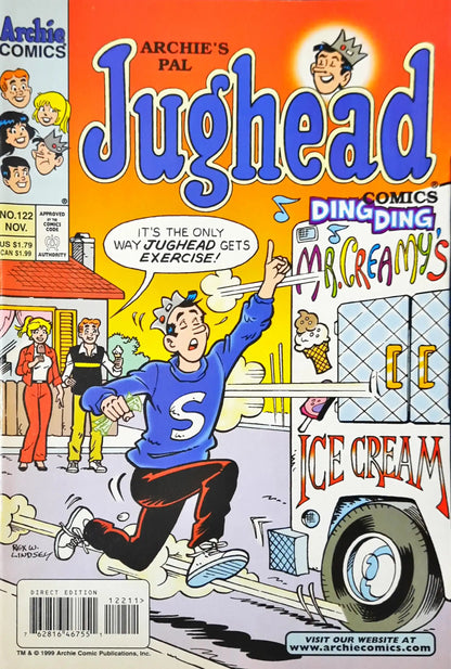 Archie's Pal Jughead Comics : Archie Comics No. 122 Nov