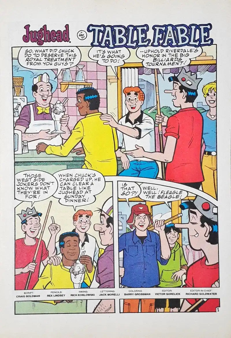 Archie's Pal Jughead Comics : Archie Comics 65th Anniversary No. 174