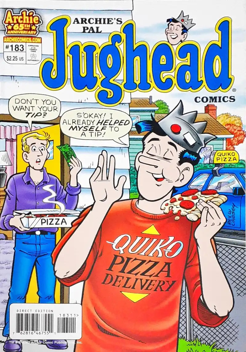 Archie's Pal Jughead Comics : Archie Comics 65th Anniversary No. 183