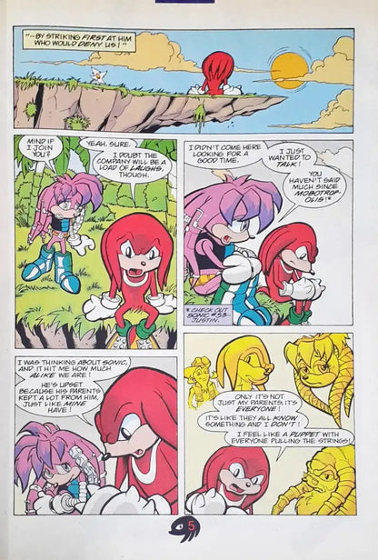 Knuckles The Echidna : Archie Comics Adventure Series No. 7 Dec