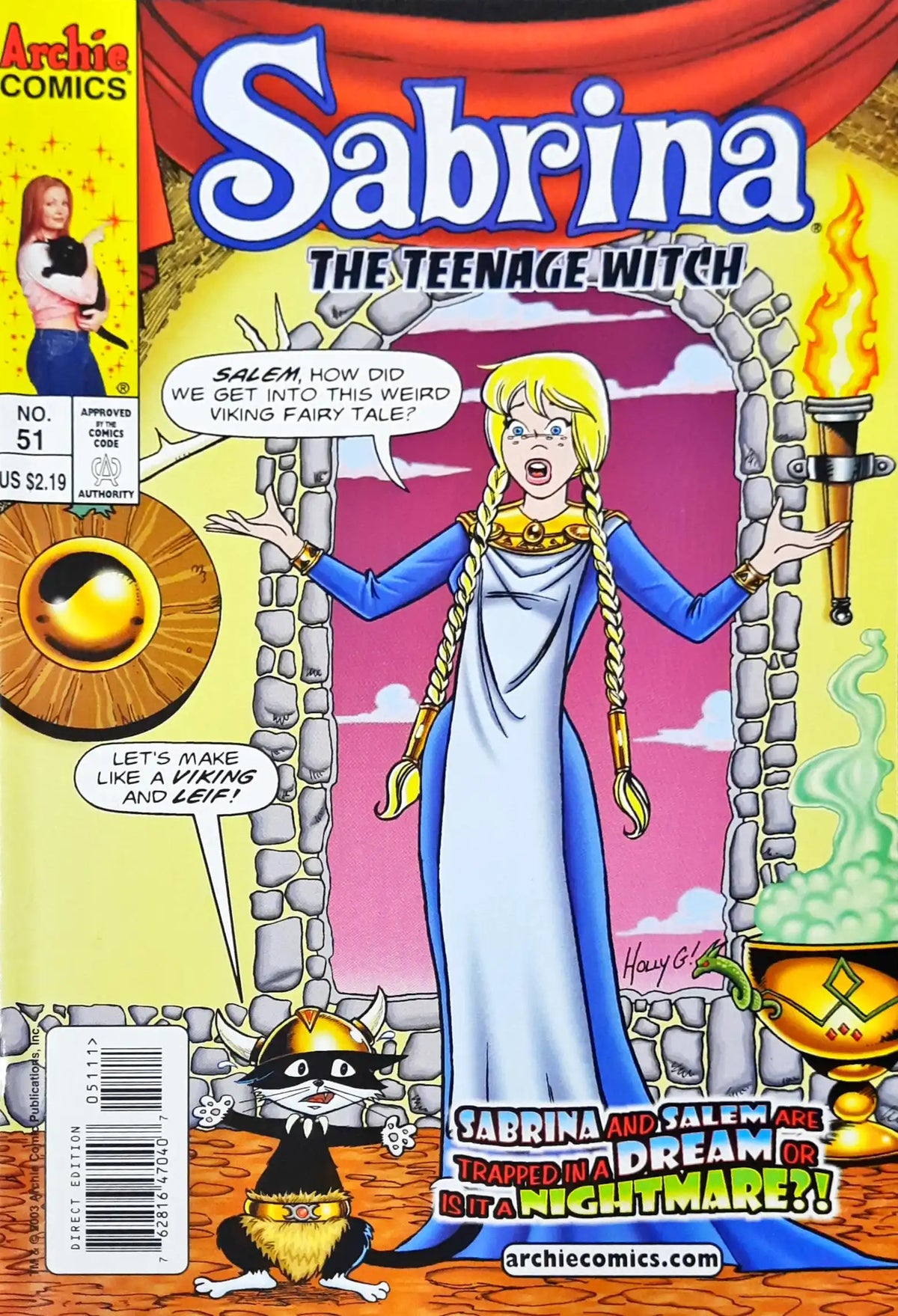 Sabrina The Teenage Witch Archie Comics No 51 Books And You sabrina-the-teenage-witch-archie-comics-no-51-books-and-you
