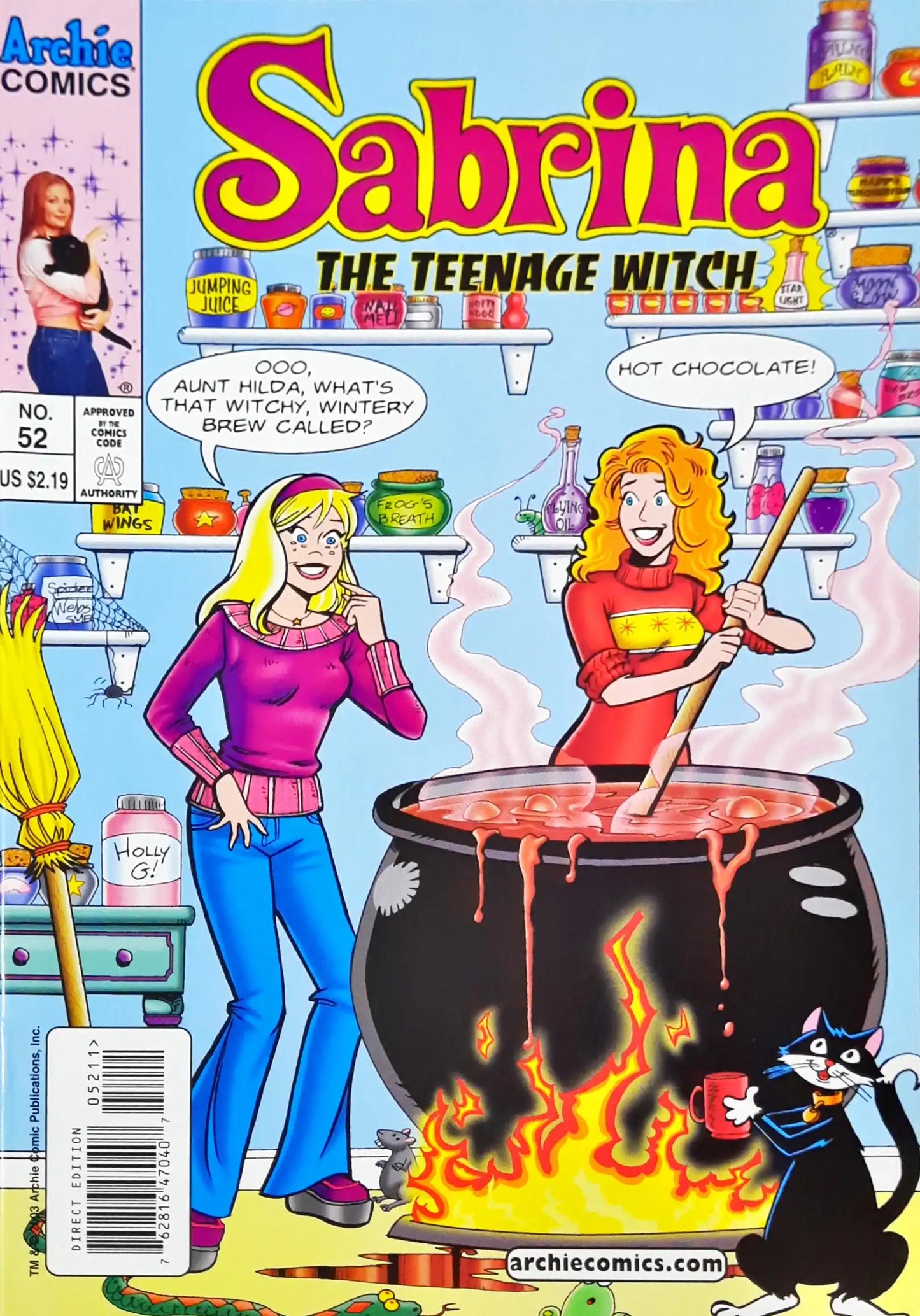 Sabrina The Teenage Witch : Archie Comics No. 52