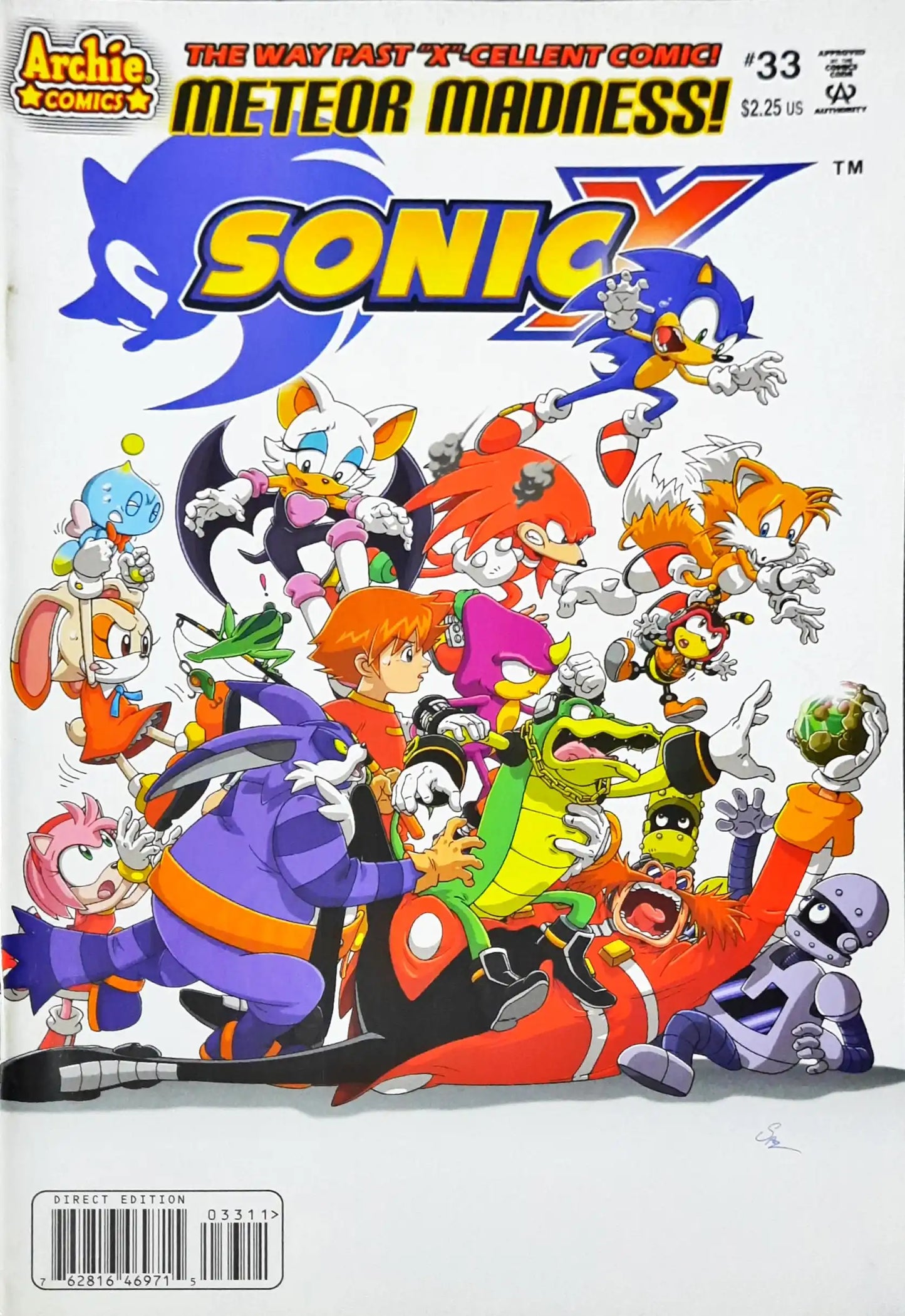 Sonic X Meteor Madness : Archie Comics No. 33
