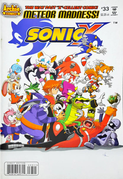 Sonic X Meteor Madness : Archie Comics No. 33