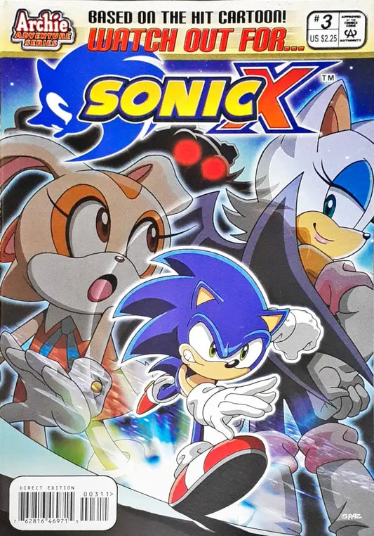 Sonic X : Archie Comics Adventure Series No. 3