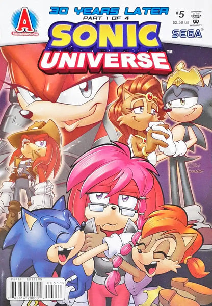 Sonic Universe 30 Years Later Part 1 of 4 : Archie Comics Adventure Series No. 5