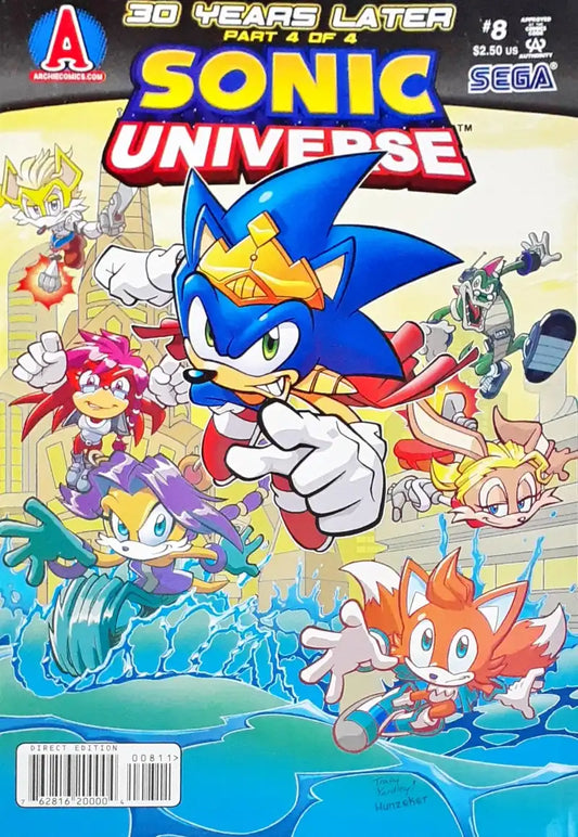 Sonic Universe 30 Years Later Part 4 of 4 : Archie Comics Adventure Series No. 8