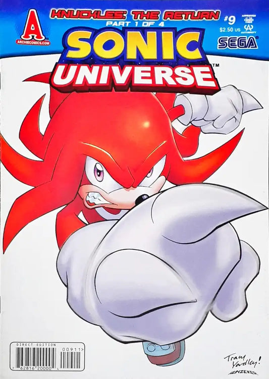 Sonic Universe Knuckles : The Return Part 1 of 4 : Archie Comics Adventure Series No. 9