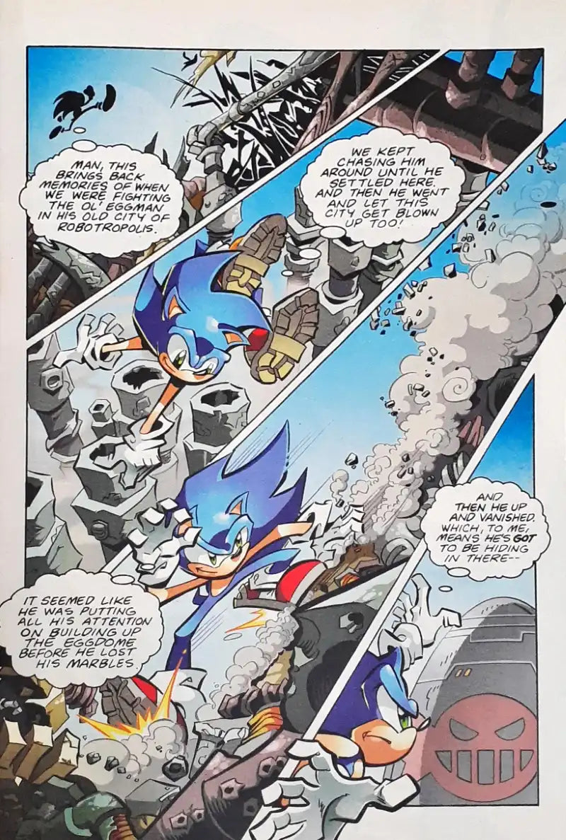 Sonic The Hedgehog Sonic's Free Comic Book Day Hide And Seek And Destroy: Archie Comics Adventure Series