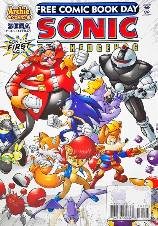 Sonic The Hedgehog Sonic's First Issue : Archie Comics Adventure Series