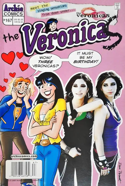 Archie Comics Veronica No. 167 The Veronicas