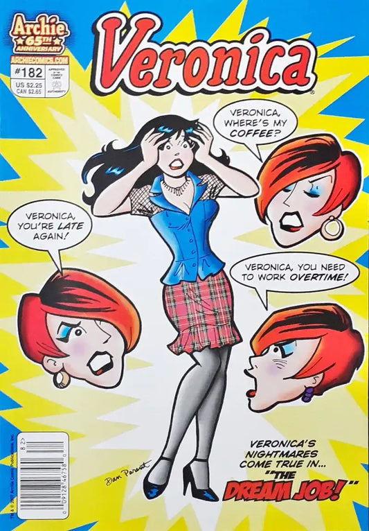 Veronica The Dream Job : Archie Comics 65th Anniversary No. 182