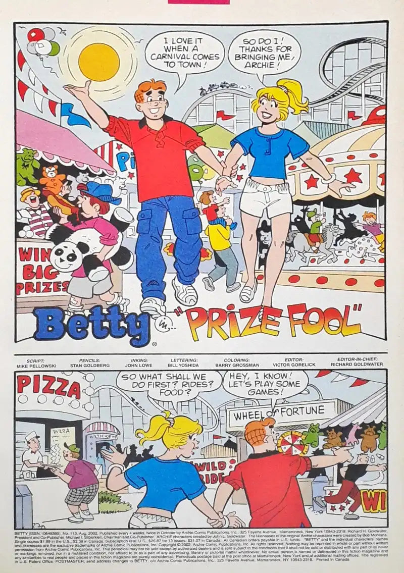 Are You A Betty : Archie Comics No. 113