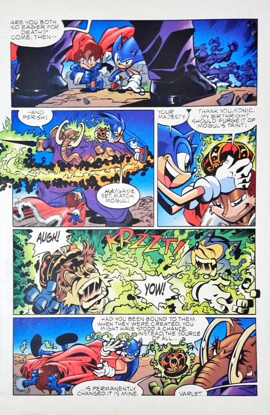Sonic The Hedgehog - Darkest Storm Part 3 of 3 : Archie Comics 65th Anniversary No. 164
