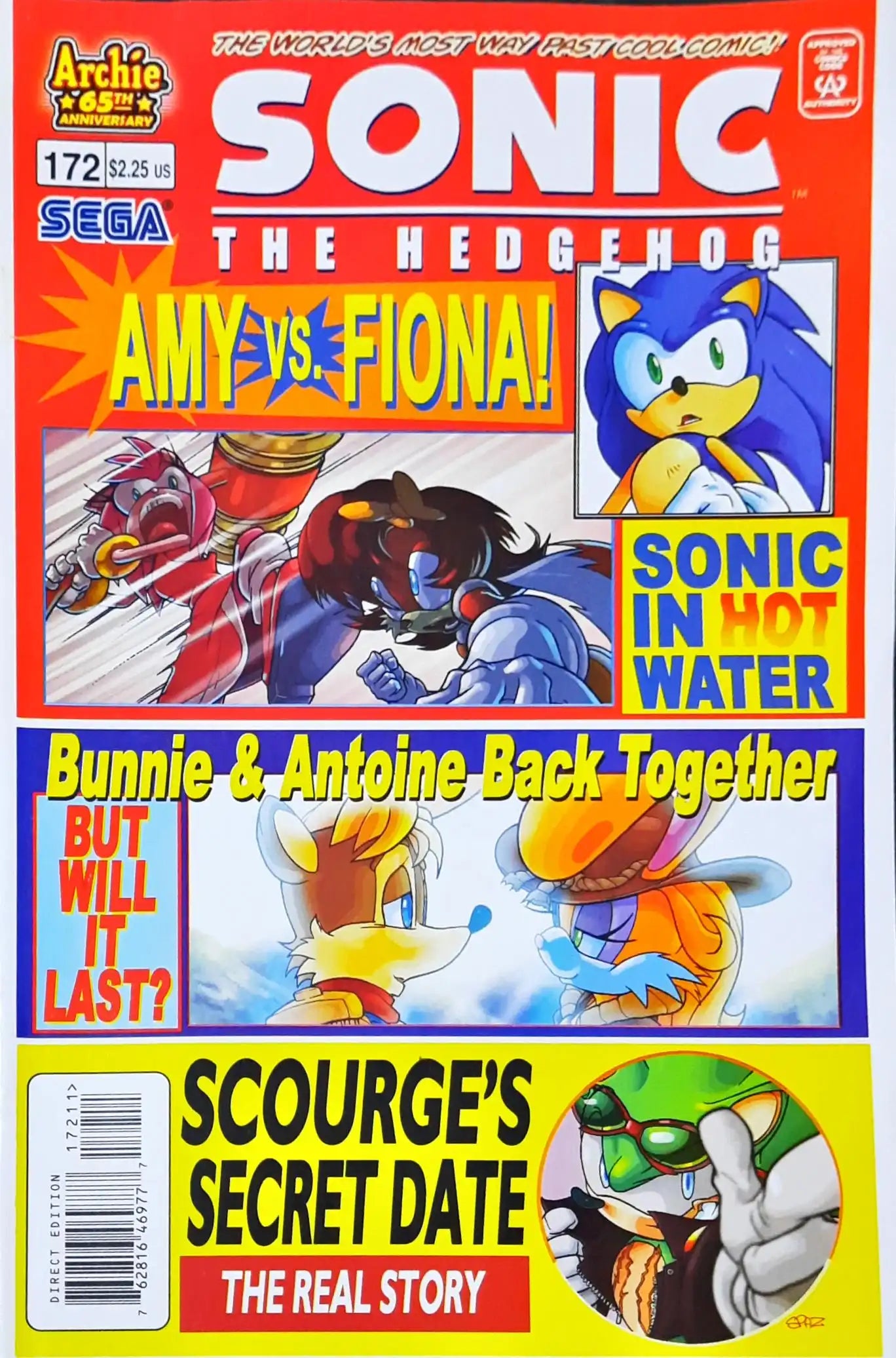 Botman Archie Sonic Sonic The Hedgehog : Archie Comics 65th Anniversary No. 172 – Books and You