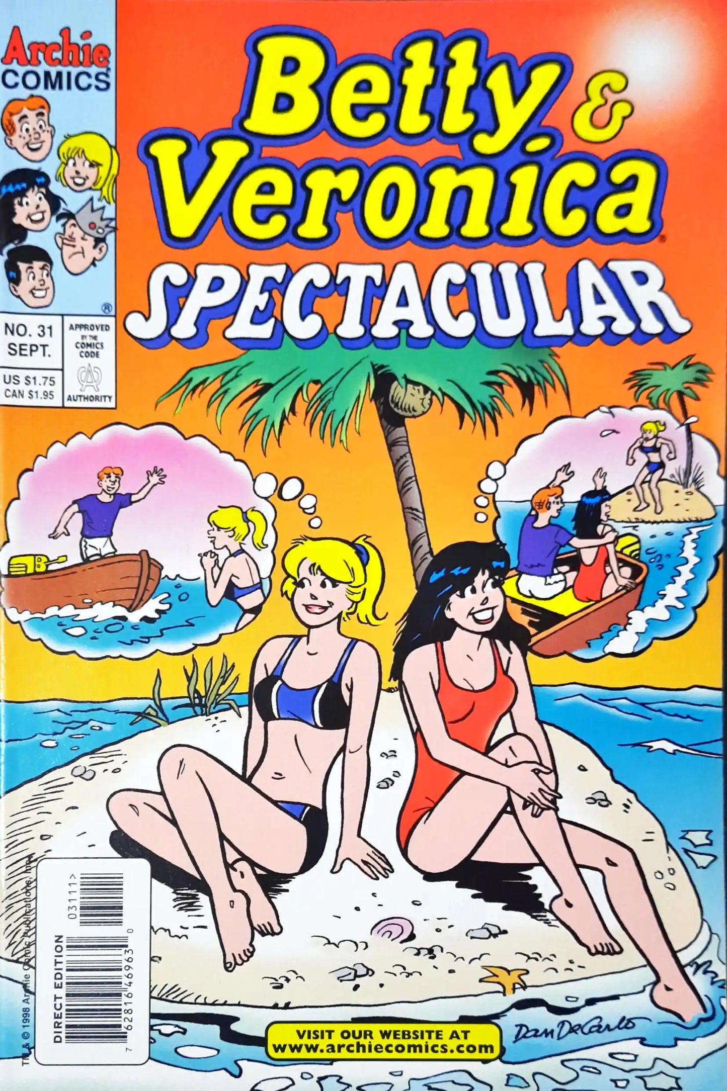 Betty and Veronica - Spectacular : Archie Comics No. 31 Sept.