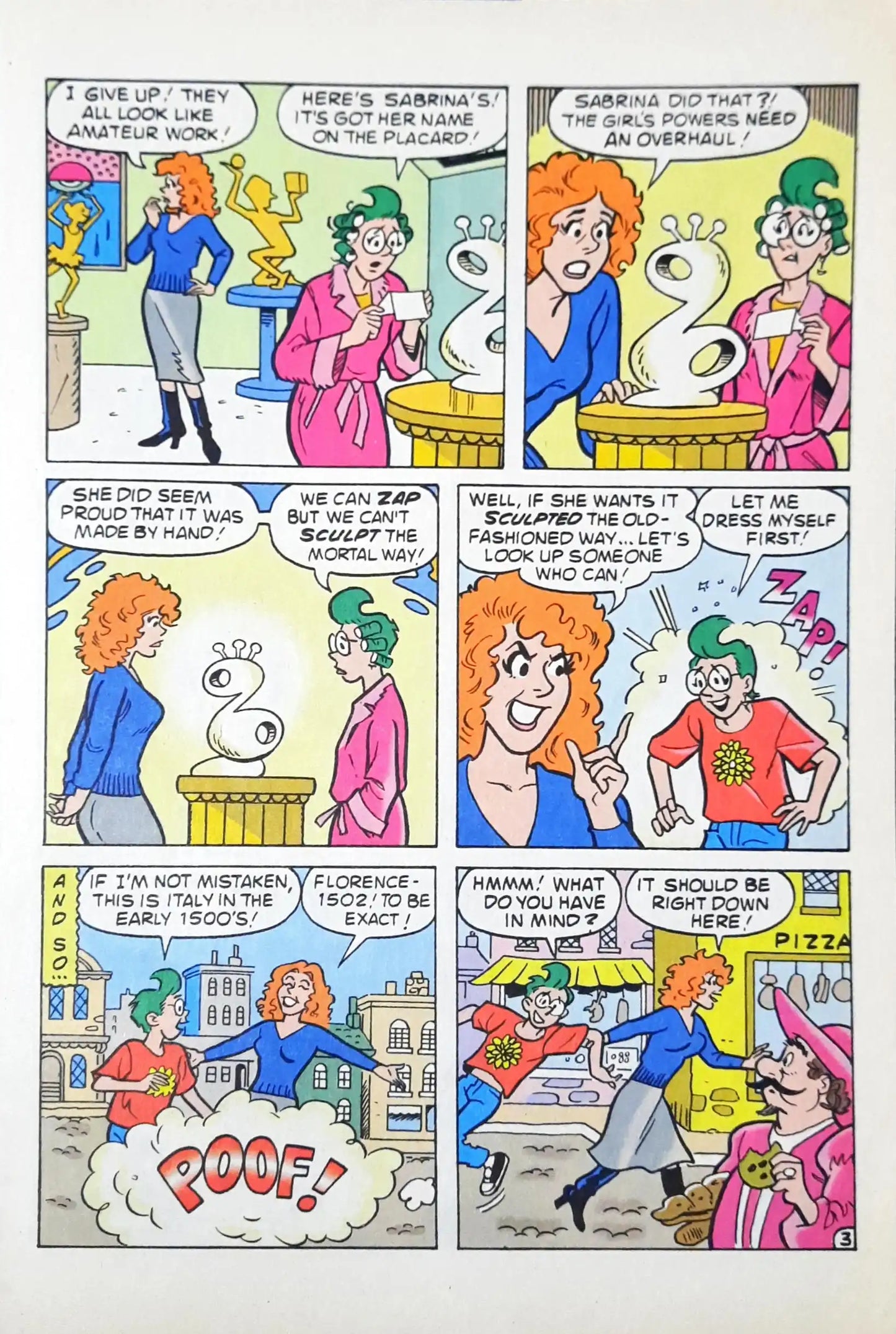 Sabrina The Teenage Witch : Archie Comics No. 7 Nov.