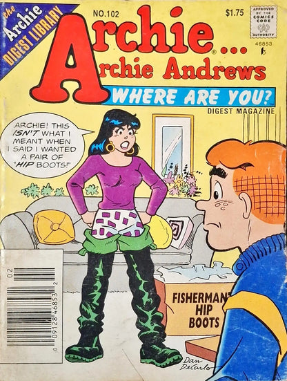The Archie Digest Library : Archie Andrews…Where are You? Digest Magazine #102 (P)