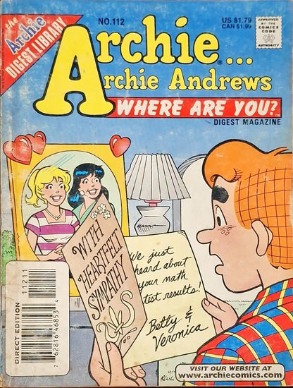 The Archie Digest Library : Archie Andrews…Where are You? Digest Magazine #112 (P)