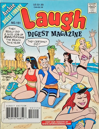 The Archie Digest Library : Laugh Digest Magazine #151 (P)