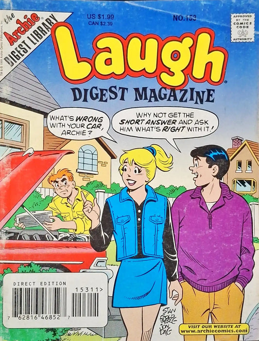 The Archie Digest Library : Laugh Digest Magazine #153 (P)