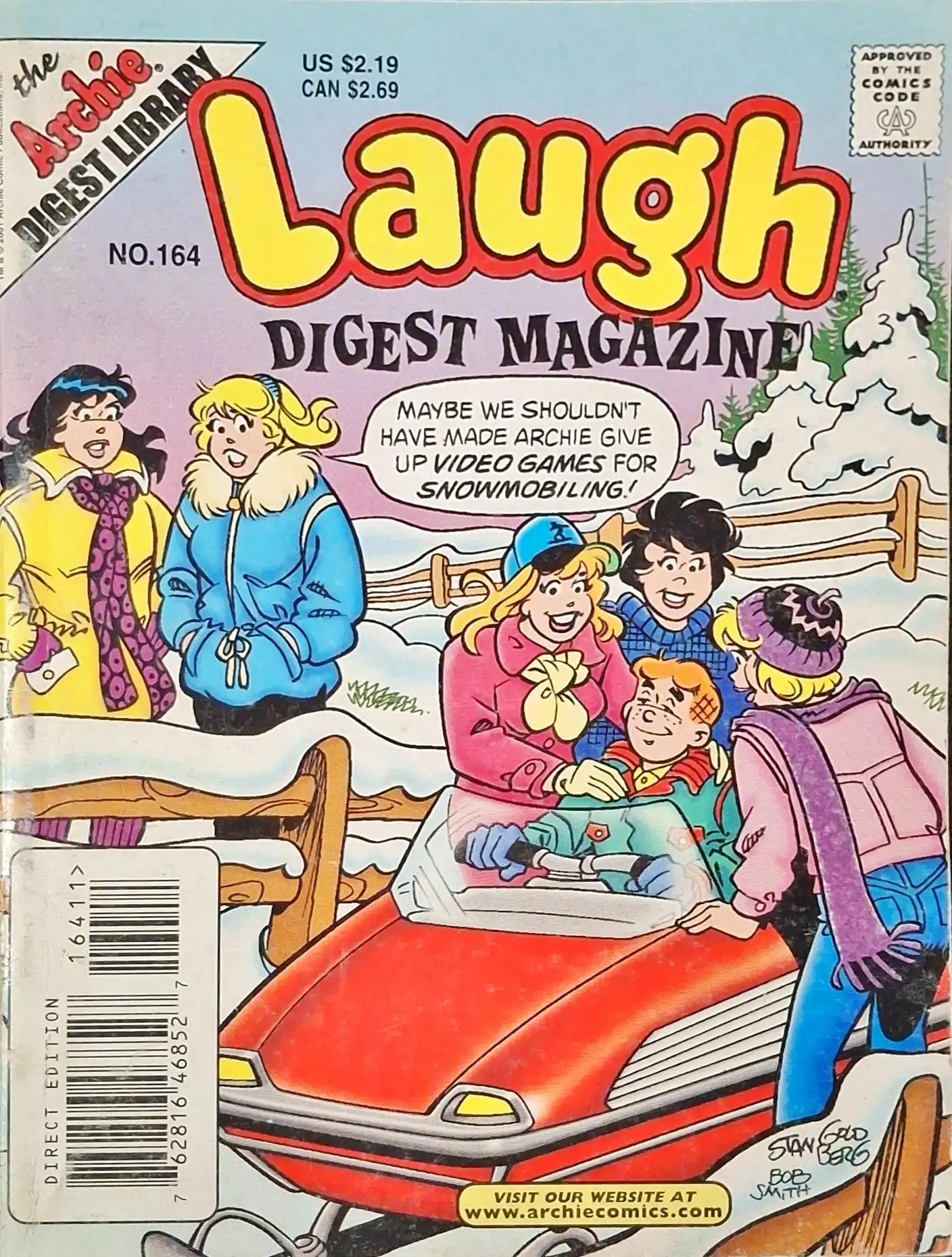 The Archie Digest Library : Laugh Digest Magazine #164 (P)