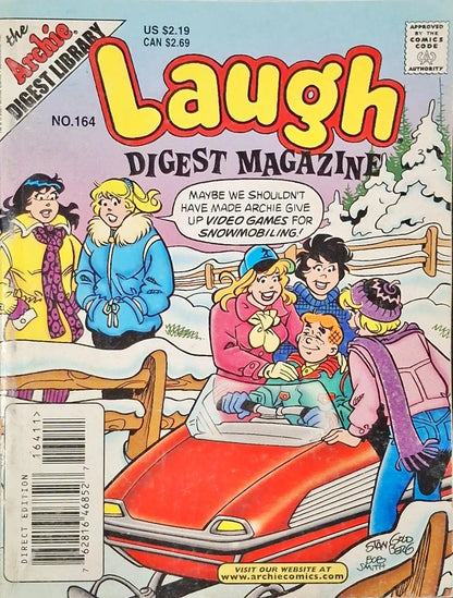 The Archie Digest Library : Laugh Digest Magazine #164 (P)
