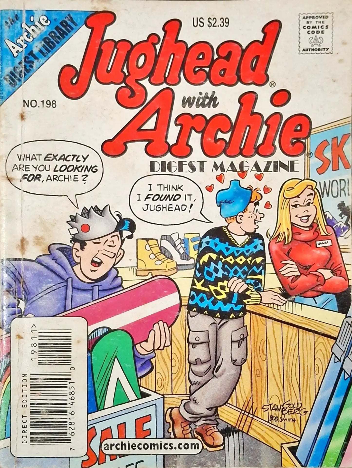 The Archie Digest Library : Jughead with Archie Digest Magazine #198 (P)