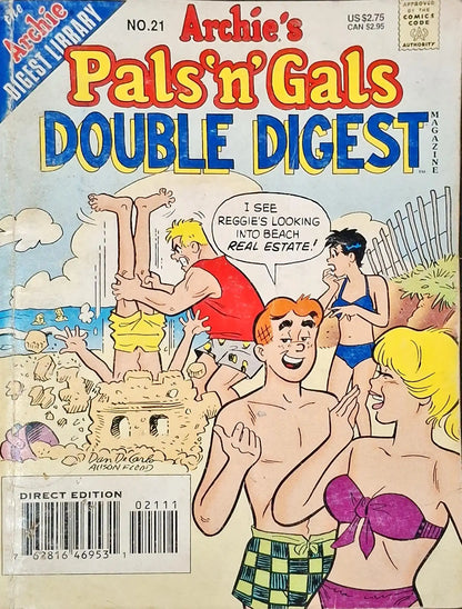 The Archie Digest Library : Archie's Pals n Gals Double Digest #21 (P)