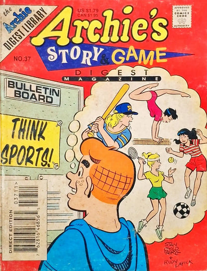 The Archie Digest Library : Archie's Story Game Digest Magazine #37 (P)
