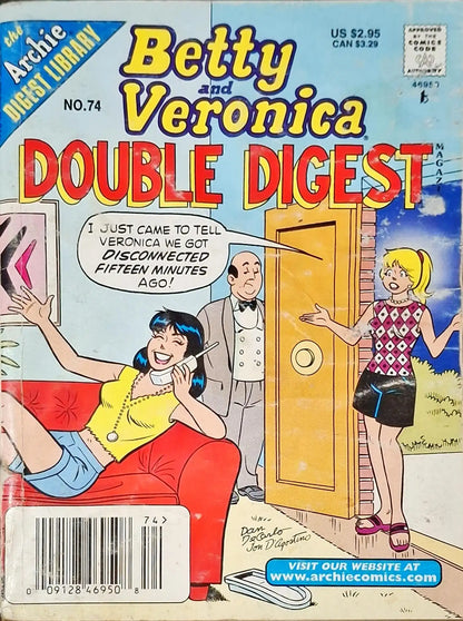 The Archie Digest Library : Betty and Veronica Double Digest #74 (P)